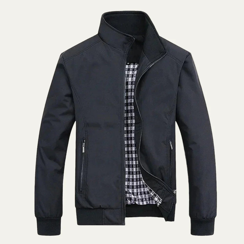 Men’s Lightweight Collared Bomber Jacket