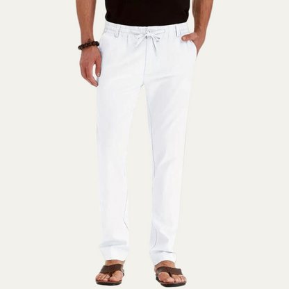 Men’s Relaxed Fit Casual Drawstring Trousers