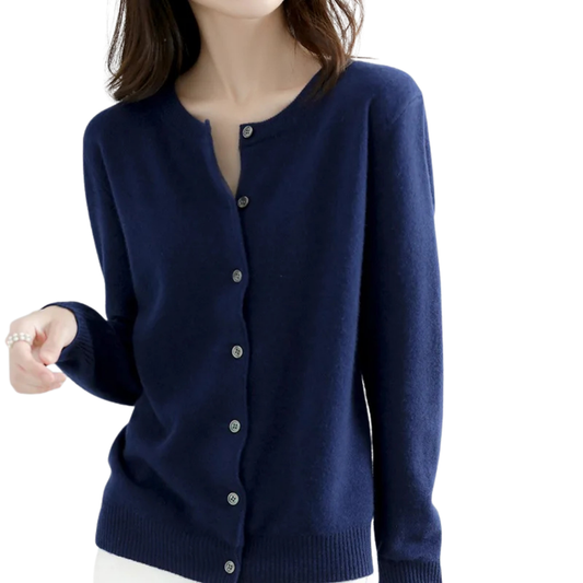 Gisela Cardigan | Soft Button-Up Cashmere Cardigan