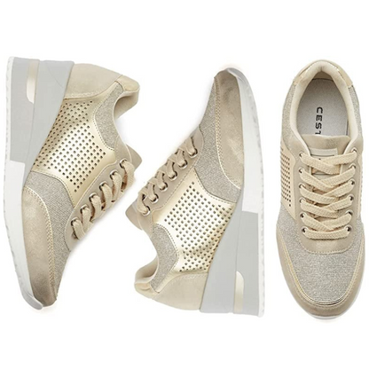 MarleyShoes™| High Wedge Sneakers