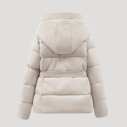Women’s Hooded Cropped Quilted Puffer Jacket