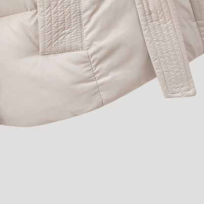 Women’s Hooded Cropped Quilted Puffer Jacket
