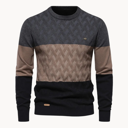 Pullover - Intricate Knit Structure & Warm Breathable Fit