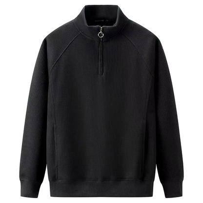 Pullover - Polyester Blend Zip Front And Easy On Off