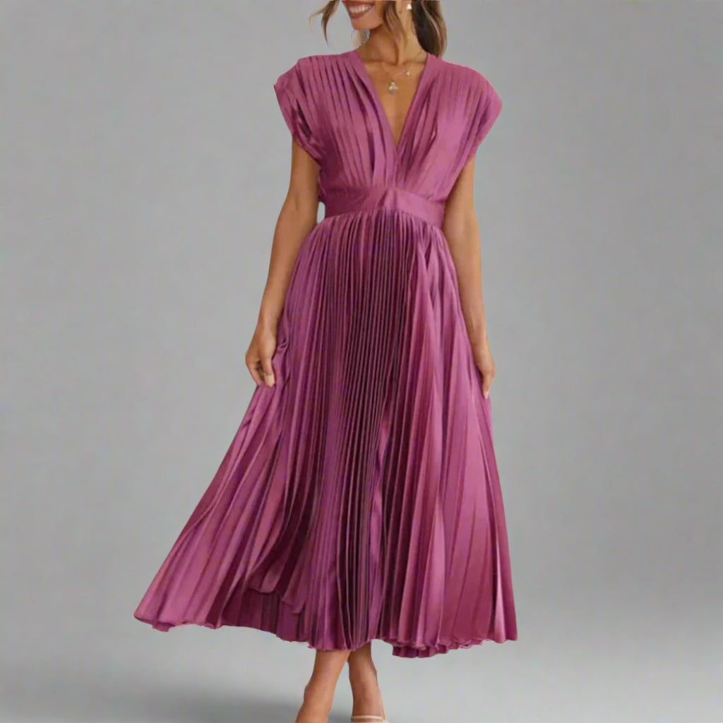 Classic Fit Midi Dress for Women