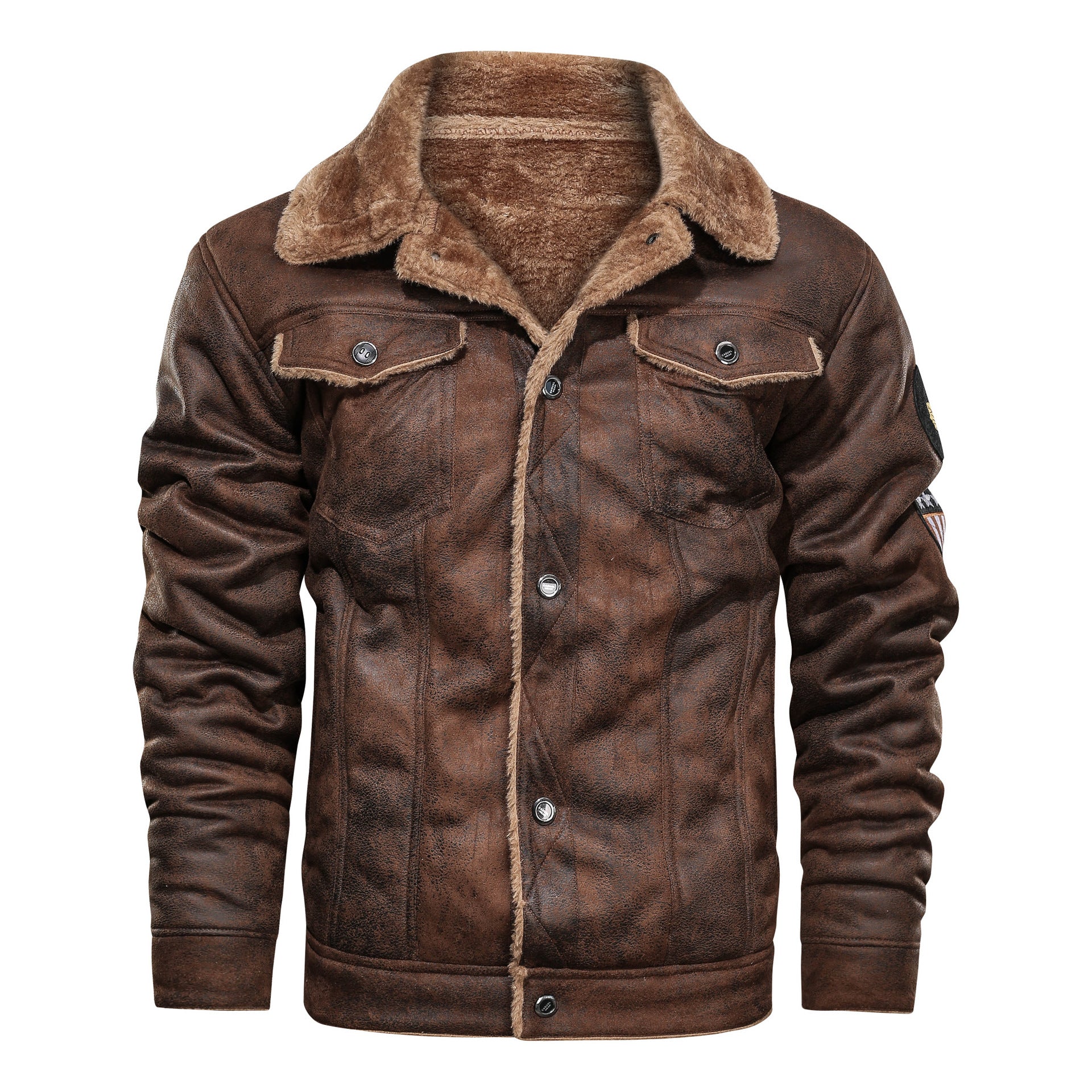 Luxury Leather Men's Biker Jacket - BritishElegance