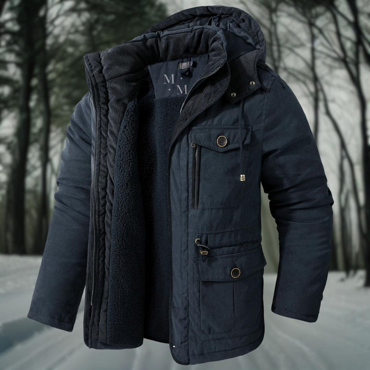 Cozy men's winter coat for ultimate comfort