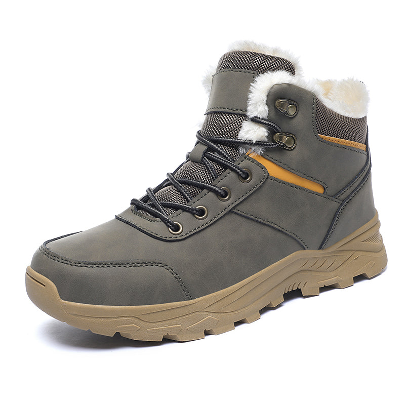 Waterproof Leather Snow Boots