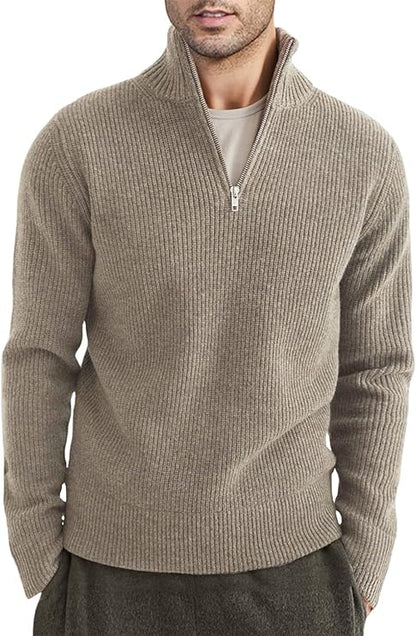 Quarter Zip Pullover – Shaped Collar & Easy Movement