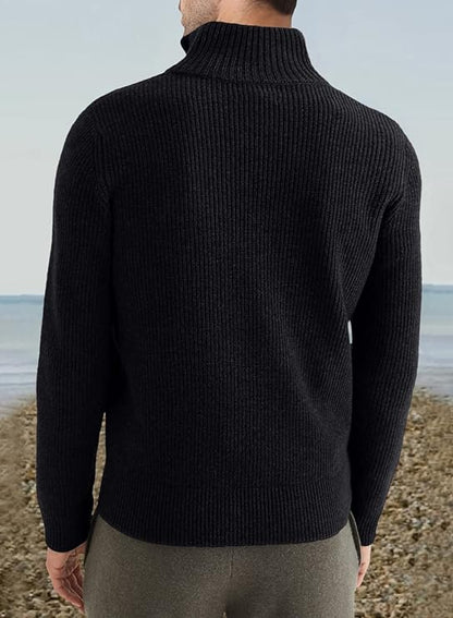 Quarter Zip Pullover – Shaped Collar & Easy Movement