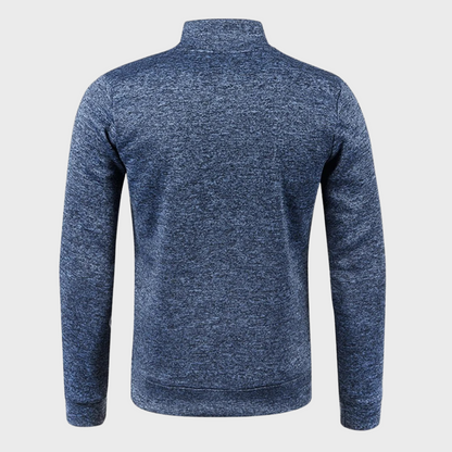 Cevori Quarter Zip Sweatshirt Casual Pullover