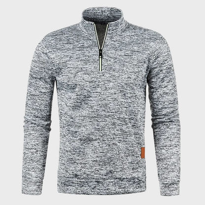 Cevori Quarter Zip Sweatshirt Casual Pullover