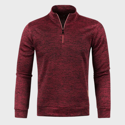 Cevori Quarter Zip Sweatshirt Casual Pullover