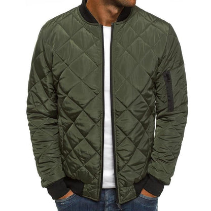 Men’s Lightweight Quilted Bomber Jacket