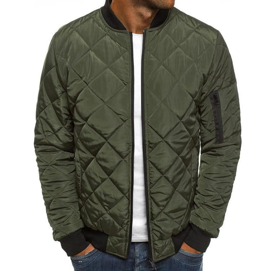 Men’s Lightweight Quilted Bomber Jacket