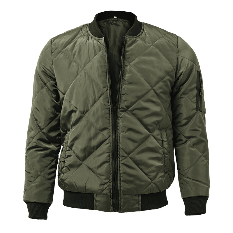 Men’s Lightweight Quilted Bomber Jacket