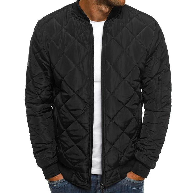 Men’s Lightweight Quilted Bomber Jacket