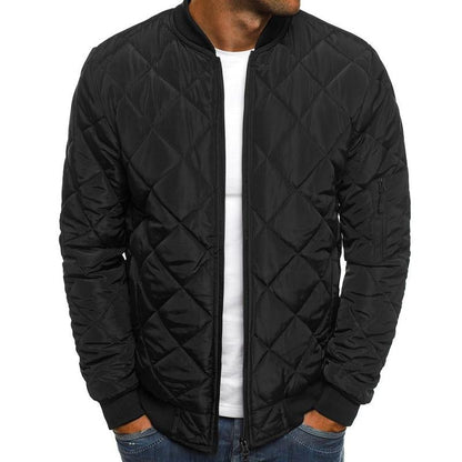 Men’s Lightweight Quilted Bomber Jacket