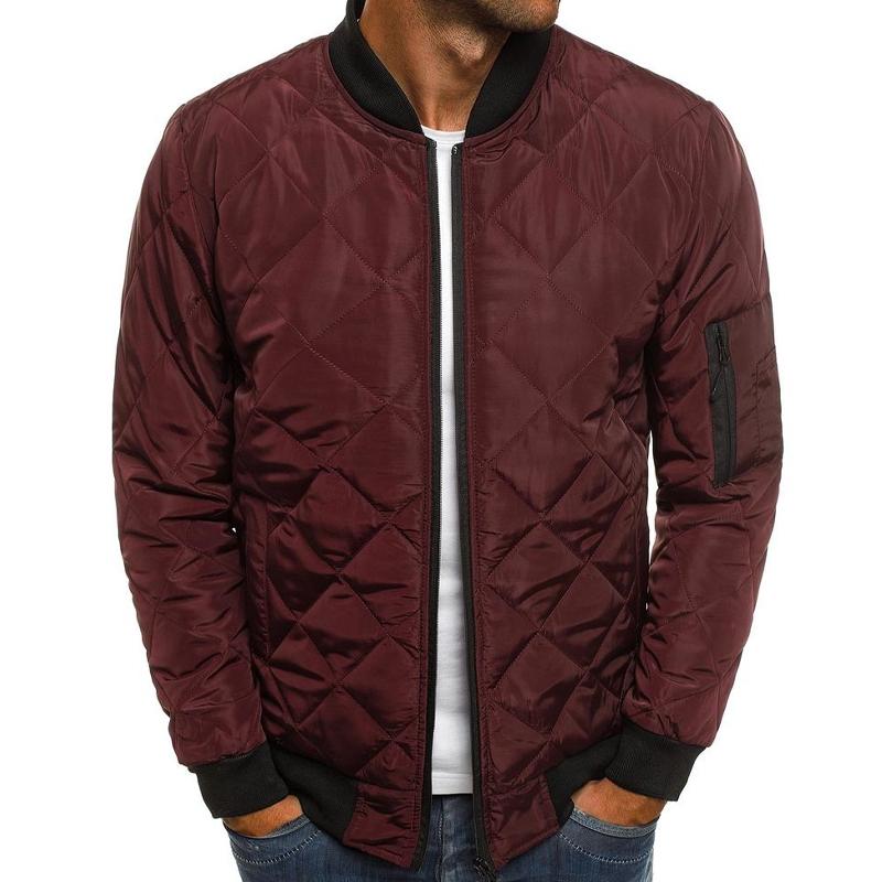 Men’s Lightweight Quilted Bomber Jacket