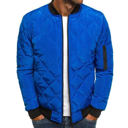 Men’s Lightweight Quilted Bomber Jacket