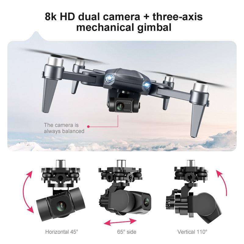 High End 8K GPS Drone with Dual Camera