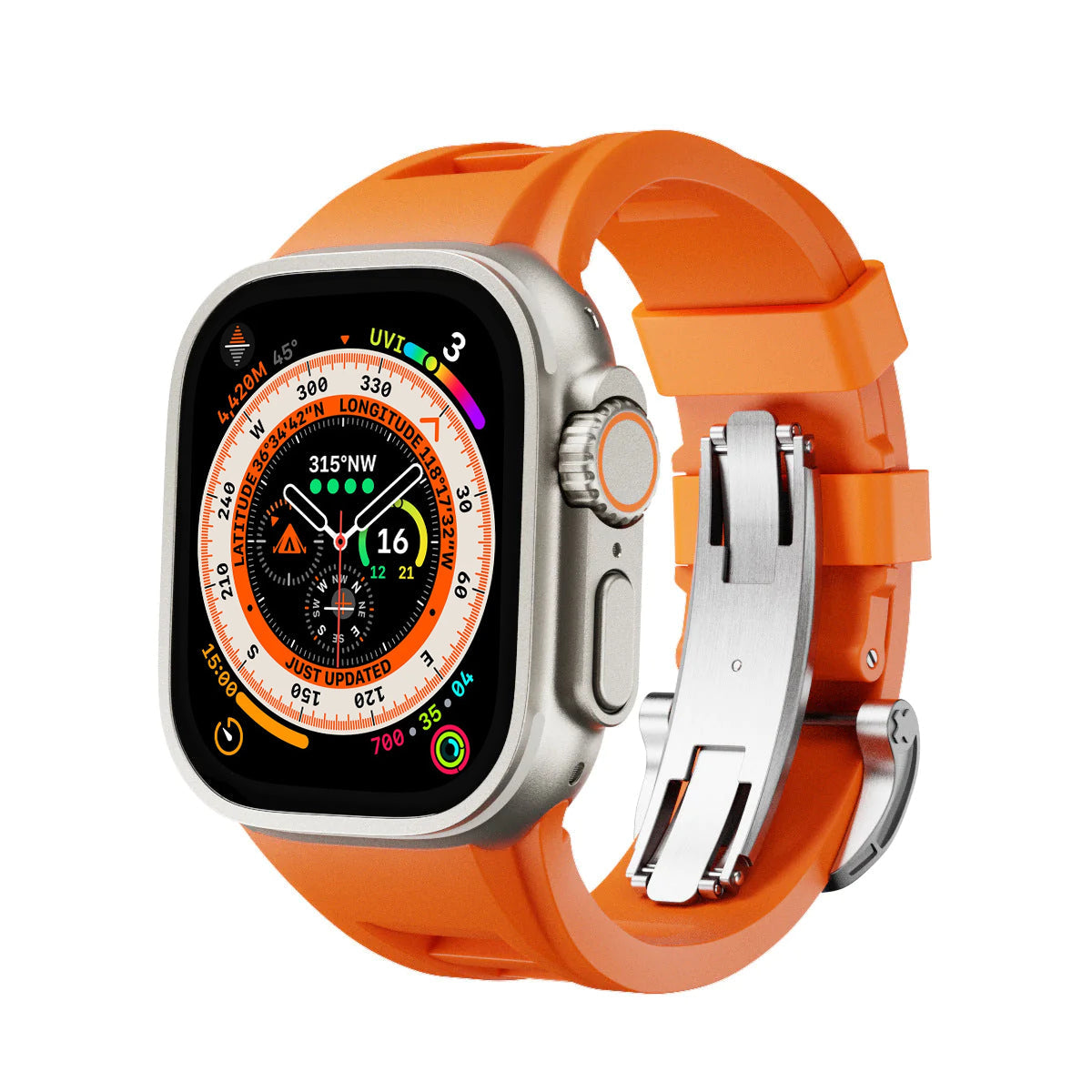 Soft Silicone Apple Watch Sport Band Strap - BritishElegance