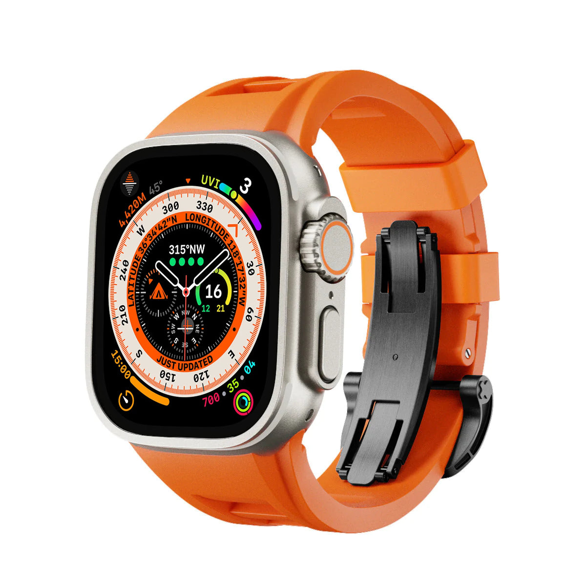 Soft Silicone Apple Watch Sport Band Strap