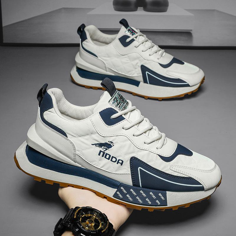 Lionel | Men's Thick Lace Up Trainer Shoes