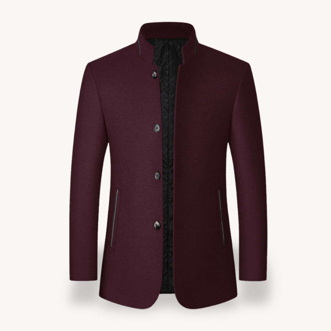 Men's Casual Wool Blazer