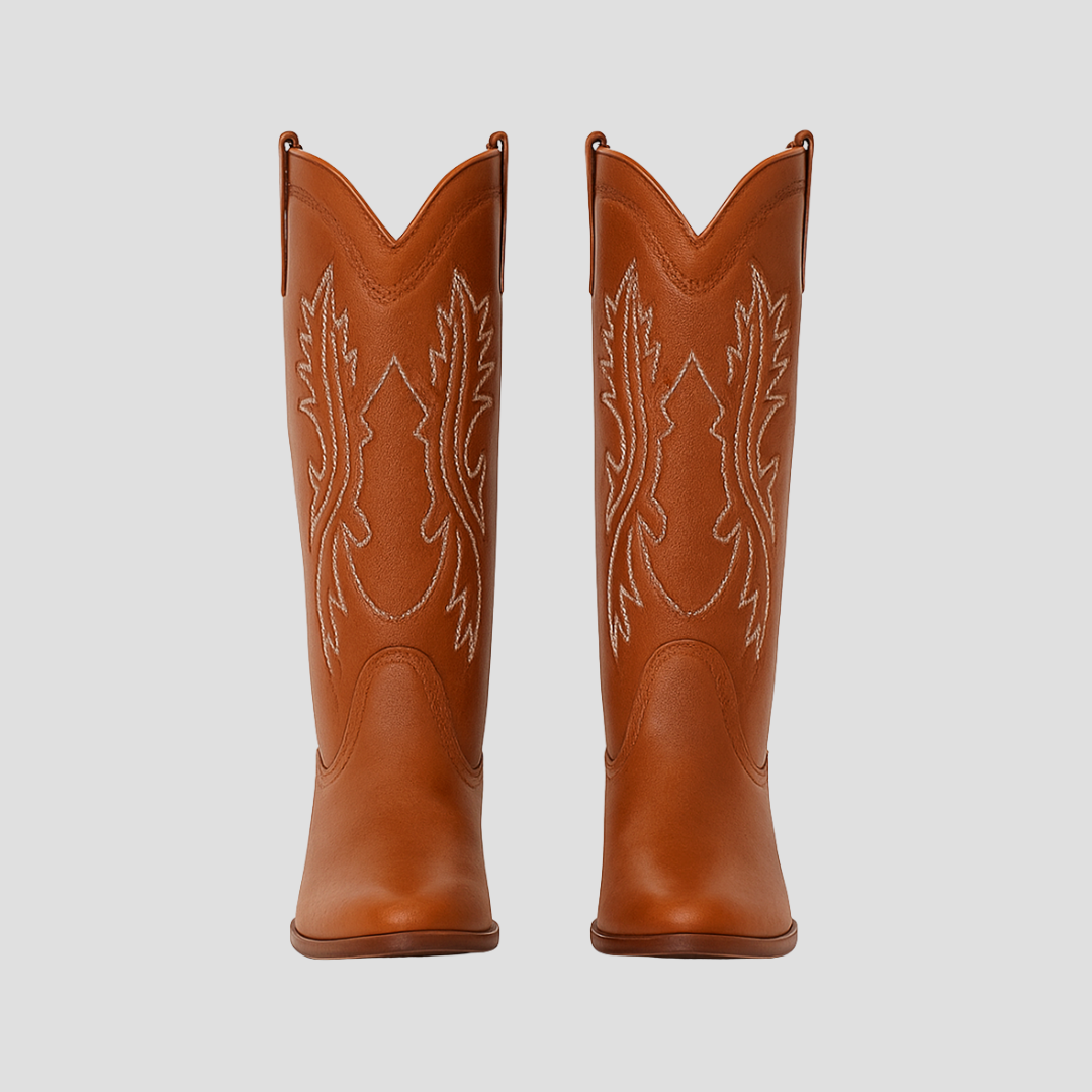 Women’s Western Stitch Knee-High Cowboy Boots