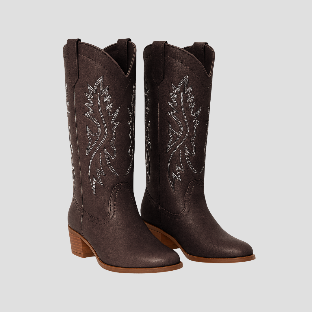Women’s Western Stitch Knee-High Cowboy Boots