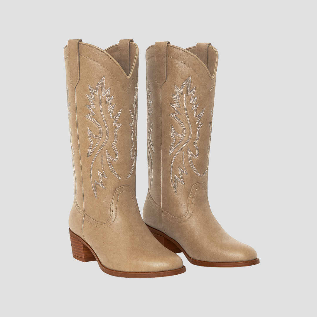 Women’s Western Stitch Knee-High Cowboy Boots