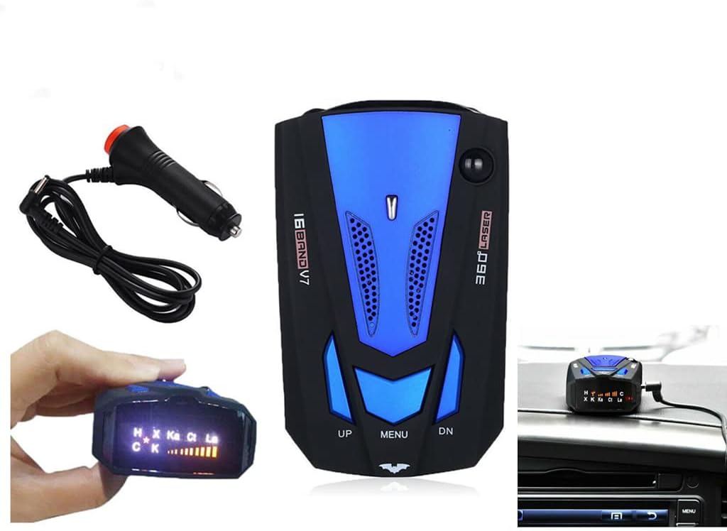 Advanced UK Radar Detector With GPS Speed Alerts