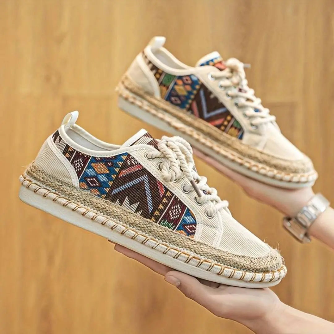 Raschelle | Women's Flat Sneakers | Wide Fit