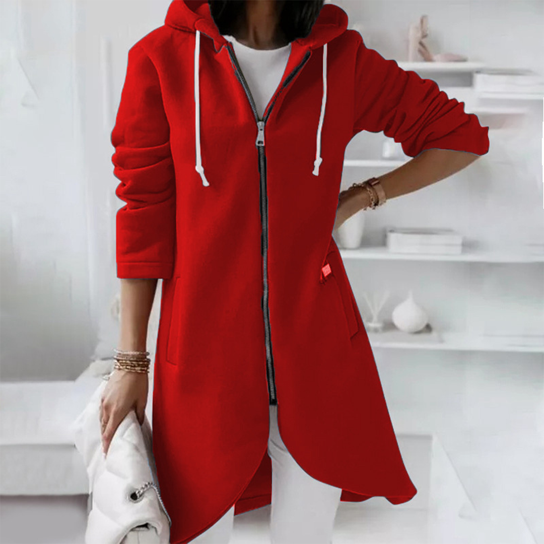 Women's Oversized Hooded Winter Coat - BritishElegance