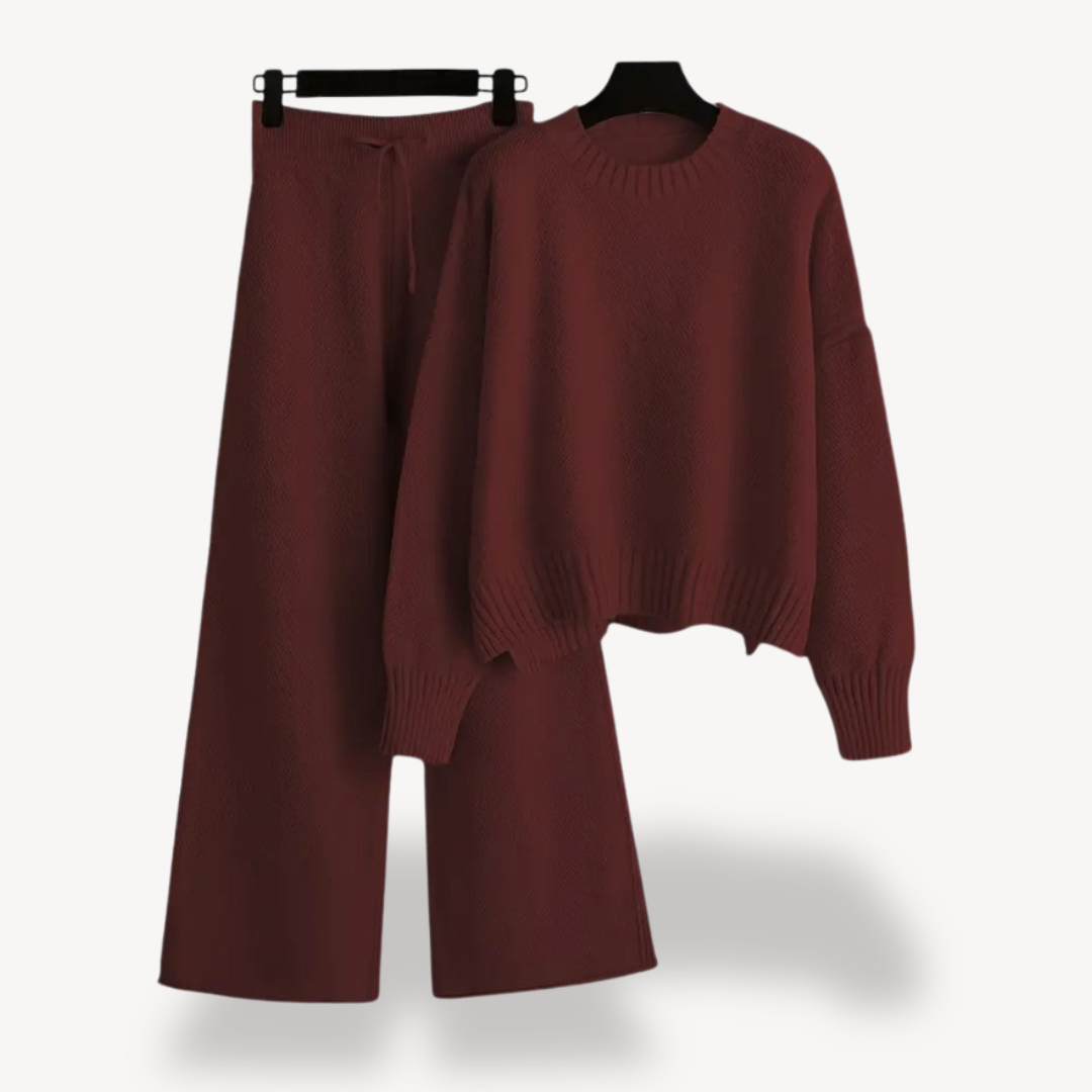 Women's Knit Loungewear Set