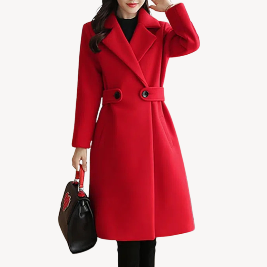 Women's Wool Trench Coat
