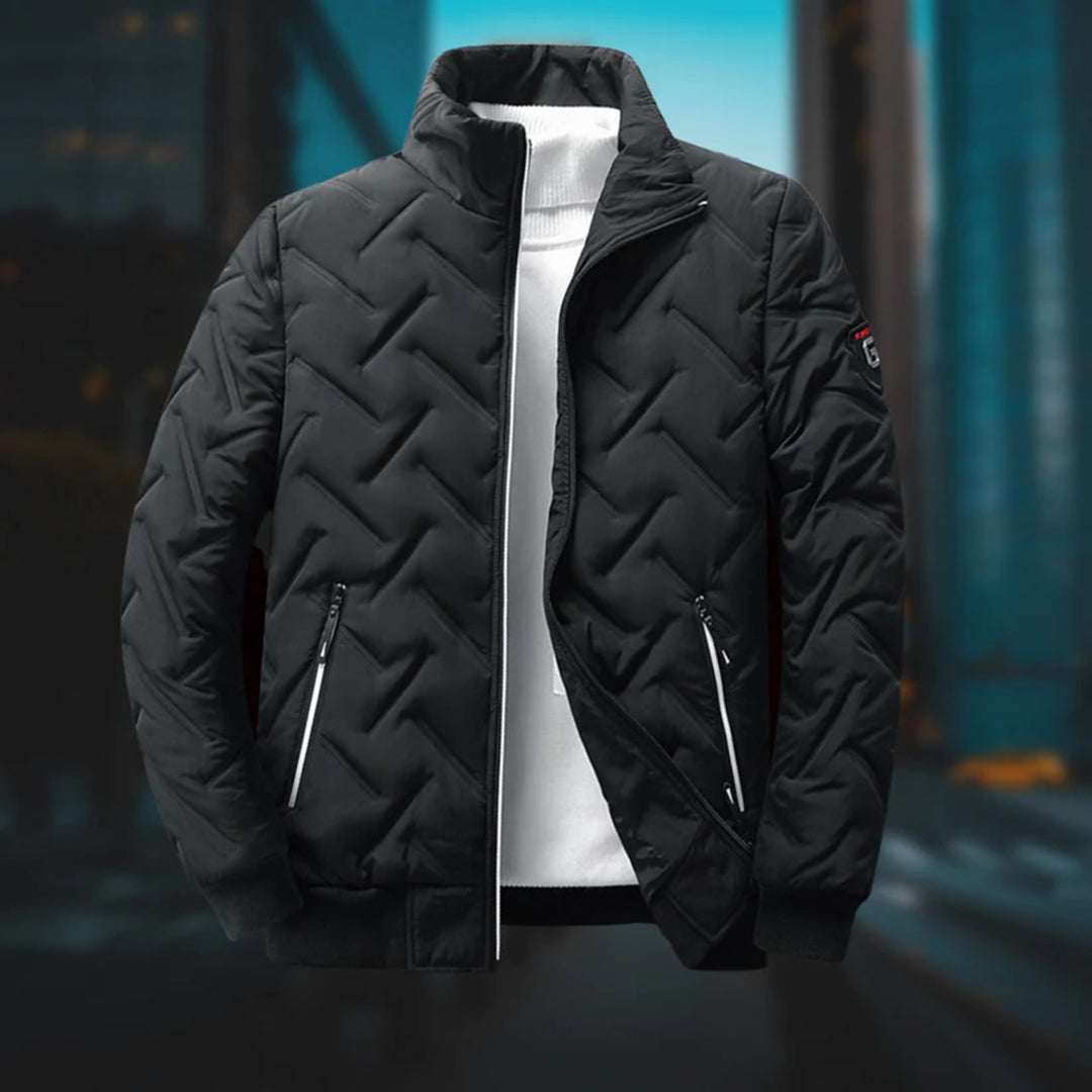 Noah | Classic Quilted Puffer Jacket for Men — Warm and Durable