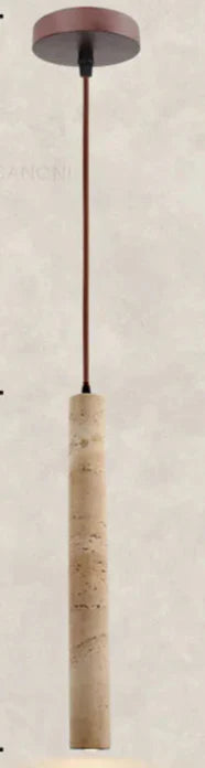 Rustic Wooden Pendant Light with Earthy Tone