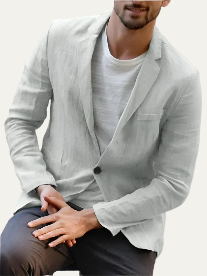 Men’s Casual Lightweight Single Breasted Blazer