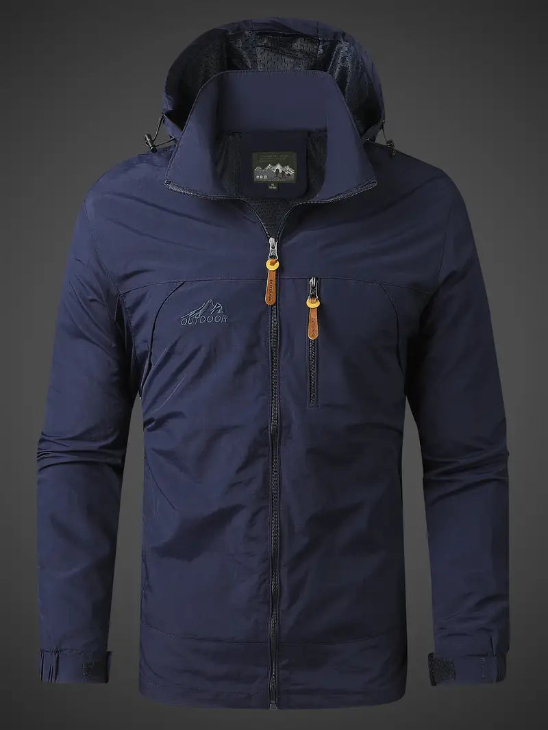 Waterproof Men's Breathable Windbreaker Jacket