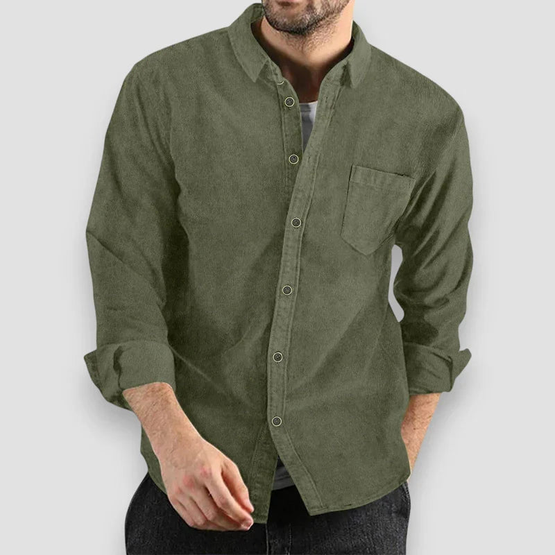Classic British Style Dress Shirt - BritishElegance