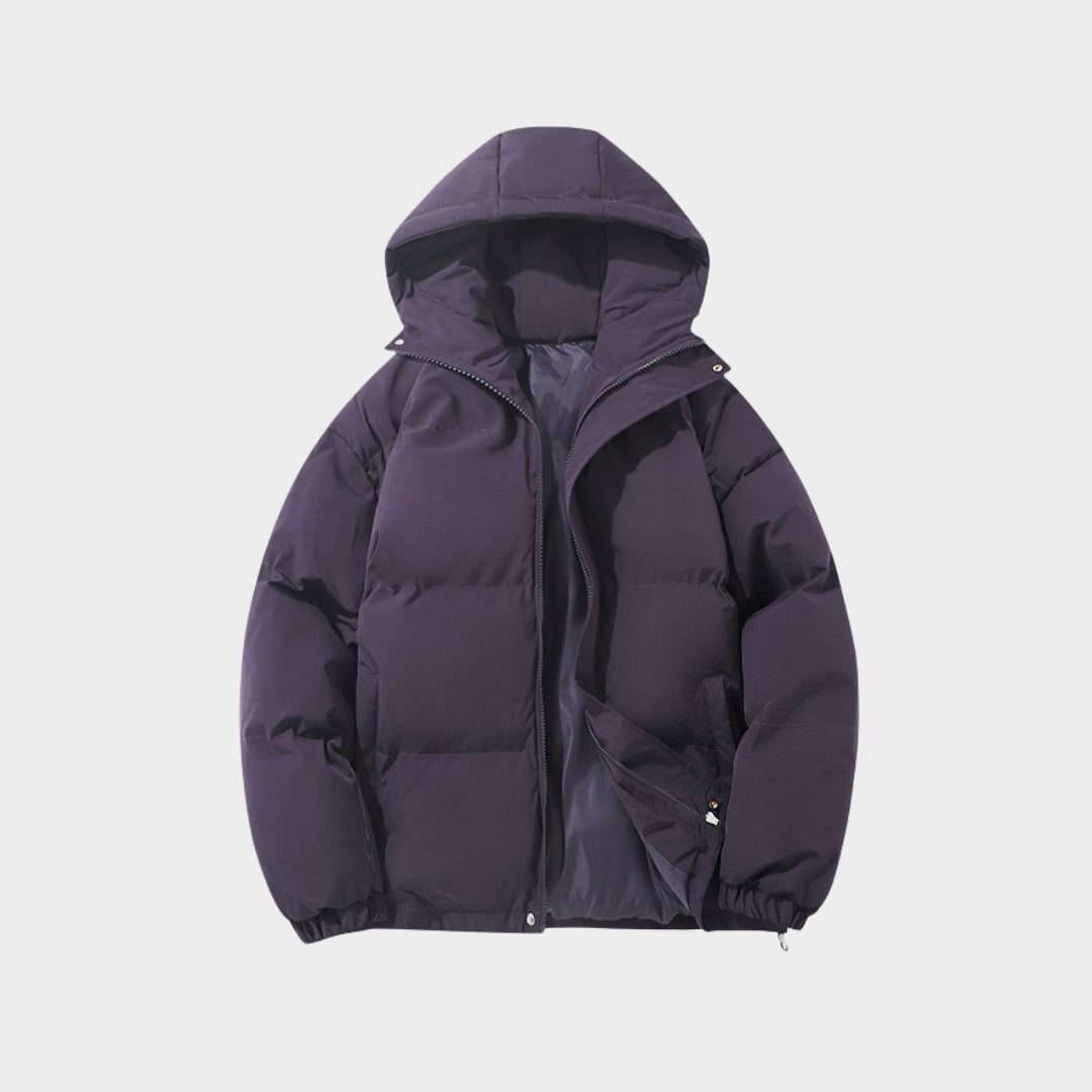 Robyn – Women’s High Neck Hooded Puffer Jacket