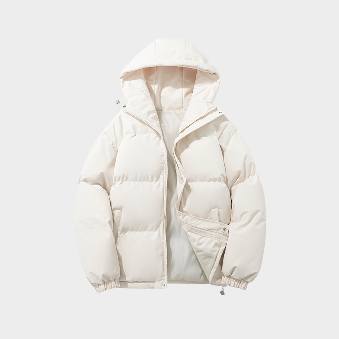 Robyn – Women’s High Neck Hooded Puffer Jacket