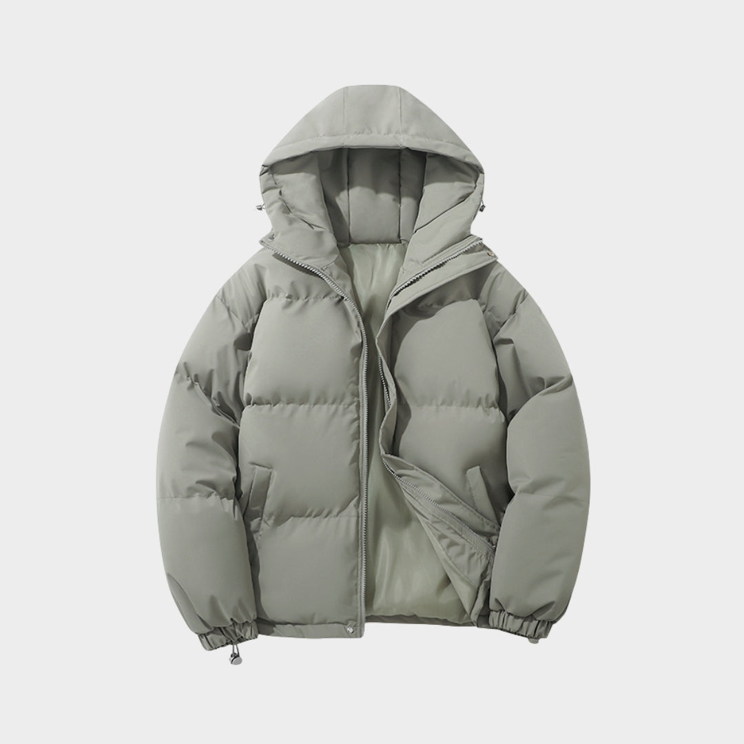 Robyn – Women’s High Neck Hooded Puffer Jacket