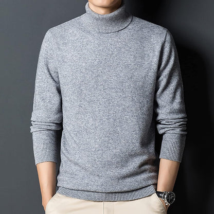 Rollneck Jumper - Smooth Knit & Stretch Neck Coverage