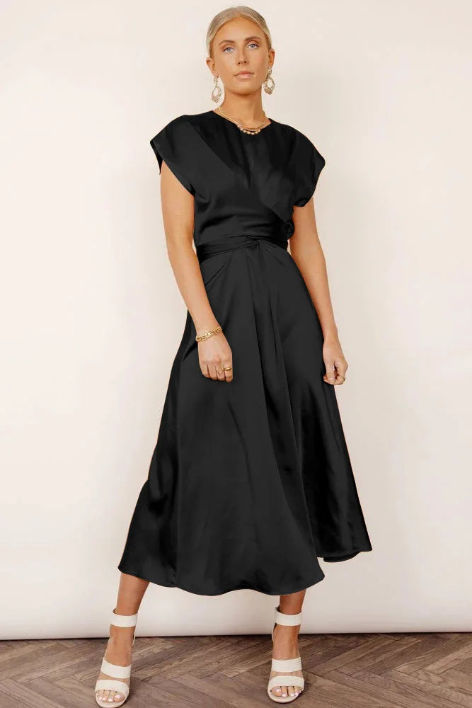 Rosalie – Summer Short Sleeve Midi Dress