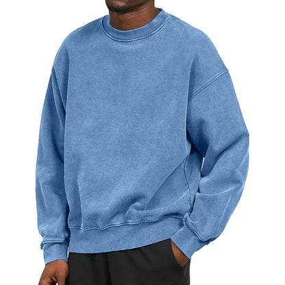 Round Neck Sweater - Soft Knit Blend & Easy Layering