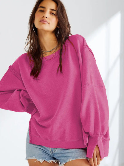Oversized Sweatshirt | Cotton | Casual and Trendy