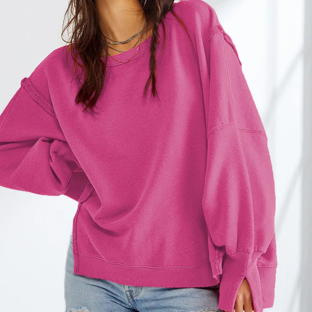 Oversized Sweatshirt | Cotton | Casual and Trendy